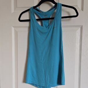 Nike Women's Turquoise Racerback Tank Top